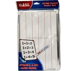 ARDOISE MAGIC BLANC  ALUMINIUM MASSAFATTE NOIR   OASL AM-011 