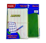 ARDOISE MAGIC BLANC  ALUMINIUM QUMASSAFAT VERT   OASL AM-010 