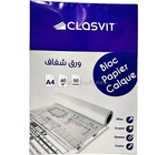 BLOC CALQUE A4 60G/50F CLASVIT 11037 