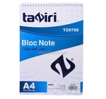 BLOC NOTE A4 SPERAL TAZIRI  TZ0756 