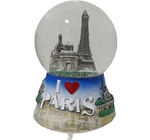 BOULE CRYSTAL DE NEIGE GM  LOVER A/PARIS B 