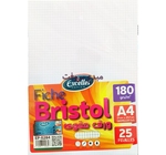 Rame Bristol A4 quadrier BLANC 5*5 25F 180G EXCELLES EP-0284 