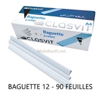 Baguette à relier en plastique N° 12 MM CLASVIT 21050...