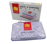 Boite a tampon Glden Feather GF GF-1334 BLEU 