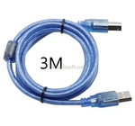 CABLE IMPRIMANTE USB 3M CAPSYS 0702 