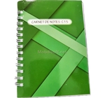 CARNET SPERAL  14X10CM 200PAGE  REF: C15 TDJ 