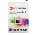 CARTE MEMOIRE MICRO SD 4GB NEWHORIZON  