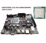 CARTE MERE 1151 H61 HDMI/ENIGMA  +CPU I5 3470 