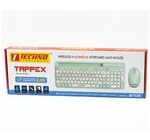 COMBO CLAVIER + SOURIS S/FILS WERLES TAPPEX NOIR TECHNO 8708 