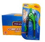 COMPAS ECOLIER EN PLASTIQUE MONAMIX MX-C002 