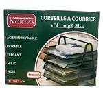 CORBEILLE A COURRIER METAL 4 ETAGE PAGE M-1104 