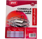 CORBEILLE A COURIER METAL 2 ETAGES  G-0709 