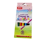 CRAYON COULEUR BT12LONG TRIANGL BT24 GIANT G-0676 