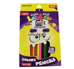 CRAYON COULEUR BT18LONG  MONAMIX MX-1018 