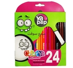 CRAYON COULEUR BT24LONG  GM PRES  YAPAP YA0609 