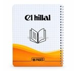 Cahier 96p SPIRAL 60G EL-HILLAL BT108 