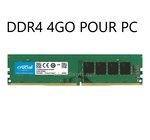 DDR4 4GO POUR PC 
