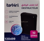 DESTRUCTEUR PAPIER 10L TAZIRI TZ0499 