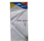 EQUERRE PVC ECOLIER GOSS 24PCS G057902 