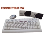 KIT 3EN1 CLAVIER + SOURIS+BAFLE LK2000B PS2 