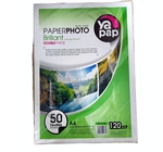 PAPIER PHOTO A4 120 GR PQ 50F DOUBLE FACE YAPAP...