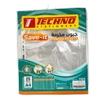 POCHETTE PLASTIQUE A4 35MIC SAVE-IT PQT25PCS TECHNO 7959 