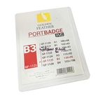 PORTE BADGE PVC B3 REF GF -1125 