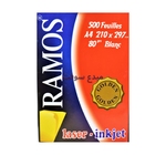 RAMETTE PAPIER A4 80G  RAMOS 1000 
	RAM de 500F.
	Format...