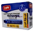 RECHARGE MARQUEUR T/BLANC Bleu  GIANT G-1500 