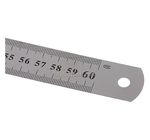 REGLE METAL 60 CM PLUMA PL-3705 