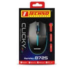 SOURIS GAMMING RGB S/FIL WERLESS  CLICKY  NOIR  TECHNO 8725 