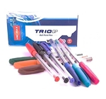 STYLO BILLE 1MM  V/R/B UNIMAX   TRIO DC/GP  