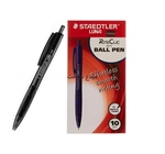 STYLO BILLE TETE MEDUIM RITECLIC B/N/V  STAEDTLER 427110-3 