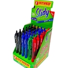 STYLO GEL RETRAC SLIDY 4COULS TECHNO 5844 