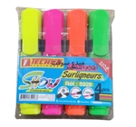 SURLIGNEUR FLUORESENT SHOW POCHETTE 4 COULEURS TECHNO 5928 