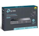 SWITCH 24PORTS 10/100M 1U 19