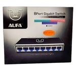 SWITCH 8PORTS 10/100/ 1000 MBS ALFA S880 