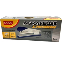 AGRAFEUSE  DE BUREAU METAL CARBON PAGE P-0119 