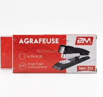 AGRAFFEUSE DE BUREAU 24/6 - 26/6 2M SOLUTION MM-312  
