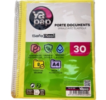 ALBUM TARIF SPIRAL ELAS 60V (30 POCHETTE)  YAPAP 42104  