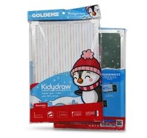 ARDOISE MAGIC ALUMENIUM KIDYDRAW LIGNE /CRAIE GOLDEN 20122