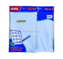 ARDOISE MAGIC BLANC  ALUMINIUM DOUBLE FACE  B/B OASL AM-001 