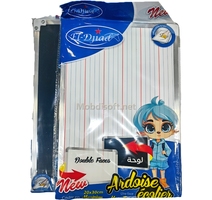 ARDOISE MAGIC BLANC  ALUMINIUM QUADRIER NOIR EL DJIAD 8042 