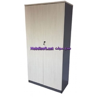 Armoire 02 PORTE PLEINNE MELAMINE ALME0001, [H180XL84XP40] 