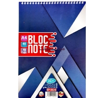 BLOC NOT A4 SPIRAL 80 PAGES EXCELLES REF EP -0029 