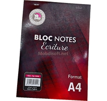 BLOC NOTE A4 PIQUE  1394 YAPAP 
