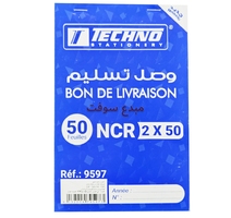 BON DE LIVRAISON NCR TECHNO 9597 