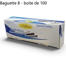 Baguette à relier en plastique N° 08  STILINA 12008 BT100 