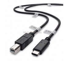 CABLE IMPRIMANTE USB TYPE-C  1.5M CAPSYS 3995 