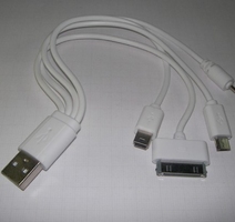 CABLE USB Multi CONNECTEUR 4EN1 